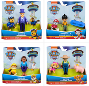 Paw Patrol  - COMPLETE SET OF 4-  Core Hero Pup Packs - Including Mayor Goodway, Humdinger, Daring Danny X, Farmer Yumii - on clearance