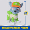 Paw Patrol  rush N’ Roll Garbage Truck with Rocky Action Figure & Transforming Compacted Trash Vehicle - on clearance