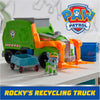 Paw Patrol  rush N’ Roll Garbage Truck with Rocky Action Figure & Transforming Compacted Trash Vehicle - on clearance