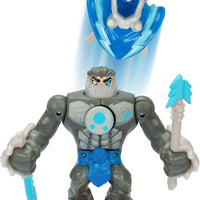 Akedo -Ninja Bosses - CYBER BLADE - 3" Tall Battling Action Figure with 360˚ Blade Defense and Attack Spin Action