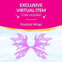 Royale High Core Deluxe Figure - 3” DARK FAIRY Fashion Doll - 1 Figure with 9 Fashion Accessories - Virtual Item Code Included - Series 2 - on clearance