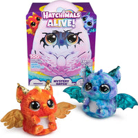 Hatchimals Alive - Mystery Hatch Draggle, Surprise Interactive Toy & Egg with Mist, Lights & Sounds - on clearance