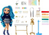 RAINBOW HIGH - Dream & Design Fashion Studio Playset. Fashion Designer Playset with Exclusive Blue Skyler Doll