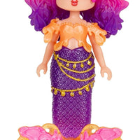 Royale High 3” Fire Mermaid Fashion Doll - 1 Figure with 9 Fashion Accessories - Virtual Item Code Included - on clearance