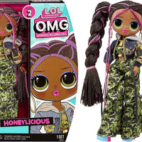 L.O.L LOL Surprise - OMG  - HONEYLICIOUS in Opened Faced Packaging - Fashion Doll