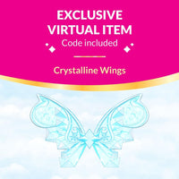 Royale High Core Deluxe Figure - 3” ICE FAIRY Fashion Doll - 1 Figure with 9 Fashion Accessories - Virtual Item Code Included - Series 2 - on clearance
