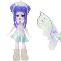 Royale High Core Deluxe Figure - 3” ICE FAIRY Fashion Doll - 1 Figure with 9 Fashion Accessories - Virtual Item Code Included - Series 2 - on clearance