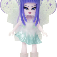 Royale High Core Deluxe Figure - 3” ICE FAIRY Fashion Doll - 1 Figure with 9 Fashion Accessories - Virtual Item Code Included - Series 2 - on clearance