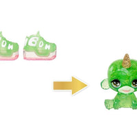 RAINBOW HIGH - Slime Kit & Pet - JADE (Green) 2cm Shimmer Doll with DIY Sparkle slime, magical pet and accessories