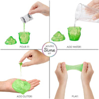 RAINBOW HIGH - Slime Kit & Pet - JADE (Green) 2cm Shimmer Doll with DIY Sparkle slime, magical pet and accessories