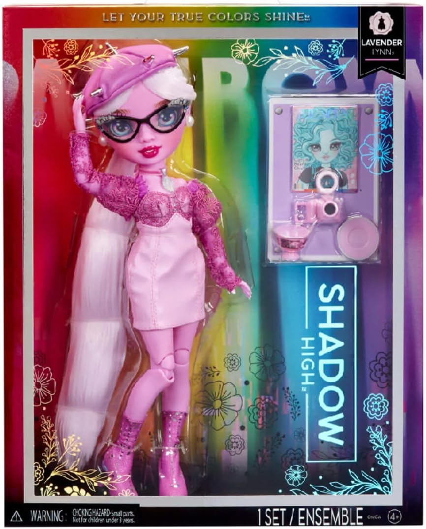 Rainbow High Shadow High - Lavender Lynn - Purple Fashion Doll