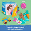 MS RACHEL Soft Toy Learning Box, Interactive Educational Toy, Ages 3+ Months, Animal Recognition, Fine Motor Skills Development - on clearance
