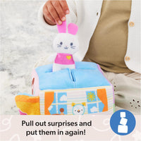 MS RACHEL Soft Toy Learning Box, Interactive Educational Toy, Ages 3+ Months, Animal Recognition, Fine Motor Skills Development - on clearance