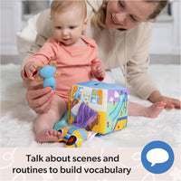 MS RACHEL Soft Toy Learning Box, Interactive Educational Toy, Ages 3+ Months, Animal Recognition, Fine Motor Skills Development - on clearance