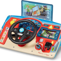 Paw Patrol  - Melissa & Doug - Paw Patrol -Wooden Interactive Dashboard - on clearance