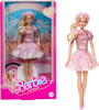 Barbie The Movie Doll, Margot Robbie as Barbie, Collectible Doll Wearing Pink Blouse & Skirt Tutu Outfit, with Styled Hair & Matching Jewelry - on clearance