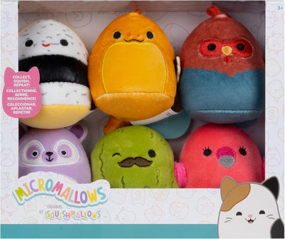 Squishmallow Original Micromallows Plush 6 - Plush (Charles, Onel, Cookie, Reed, Mo, Layla) - on clearance