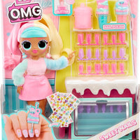 L.O.L LOL Surprise  OMG Sweet Nails - Candylicious Sprinkles Shop - with 15 surprises including Real Nail Polish