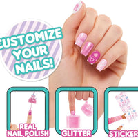 L.O.L LOL Surprise  OMG Sweet Nails - Kitty K Cafe - with 15 surprises including Real Nail Polish