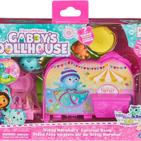 Gabby's Dollhouse -  Kitty Narwhal’s Carnival Room, with Toy Figure, Surprise Toys and Dollhouse Furniture,