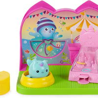 Gabby's Dollhouse -  Kitty Narwhal’s Carnival Room, with Toy Figure, Surprise Toys and Dollhouse Furniture,