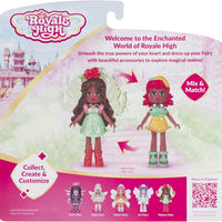 Royale High Core Deluxe Figure - 3” NATURE FAIRY Fashion Doll - 1 Figure with 9 Fashion Accessories - Virtual Item Code Included - Series 2 - on clearance