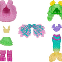 Royale High 3” Nature Mermaid Fashion Doll - 1 Figure with 9 Fashion Accessories - Virtual Item Code Included - on clearance