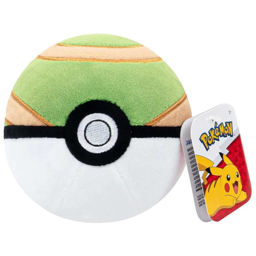 Pokemon 5" Poke Ball Plush NEST Ball Plush