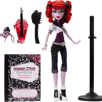 Monster High - Boo-riginal Creeproduction Doll - OPERETTA Collectible Reproduction Doll Stand, Diary, and Pet Spider Memphis “Daddy O” Longlegs - coming soon