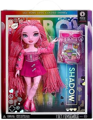 Rainbow High Shadow High - Pinkie James - Pink Fashion Doll