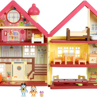 BLUEY - Ultimate Lights and Sounds Playhouse House with two posable figures and accessories