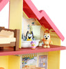 BLUEY - Ultimate Lights and Sounds Playhouse House with two posable figures and accessories