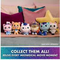 Gabby's Dollhouse Movie Plush Celebration assortment of 6 PLUSH inc. Cakey Cat, Pandy Paws, MerCat, Cookie Bobby, Chumsley and Kitty Fairy - on clearance