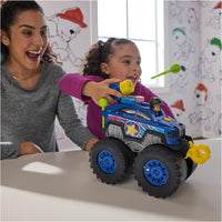 PAW Patrol: Rescue Wheels Chase’s Power Haulin’ Cruiser, Toy Truck with Launcher, Motorised Winch, Lights & Sounds, Kids’ Toys for Boys & Girls Ages 3+ - on clearance