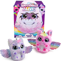 Hatchimals Alive - Mystery Hatch Pufficorn, Surprise Interactive Toy & Egg with Mist, Lights & Sounds - on clearance