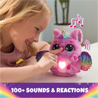 Hatchimals Alive - Mystery Hatch Pufficorn, Surprise Interactive Toy & Egg with Mist, Lights & Sounds - on clearance