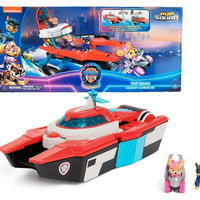 Paw Patrol  - The MIGHTY MOVIE - PUP SQUAD Aircraft Carrier HQ Playset - ON CLEARANCE