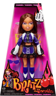 Bratz Dolls - Scorchin' Yasmin - Includes 1 Fashion Doll, Comes with Outfit and Accessories, Moto-Inspired Dolls