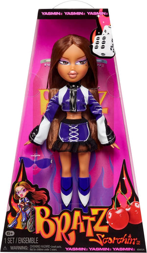 Bratz Dolls - Scorchin' Yasmin - Includes 1 Fashion Doll, Comes with Outfit and Accessories, Moto-Inspired Dolls