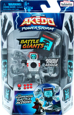 Akedo - Legends of Power Storm - Giants- Screenshot 2.0. - Mini Battling Warrior with Double Strike Armor