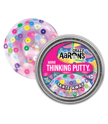 Crazy Aaron's Thinking Putty - SKATE AWAY mini tin - on Clearance