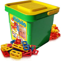 Mobilo Standard Bucket With 104 Pieces for Unlimited Creative Play