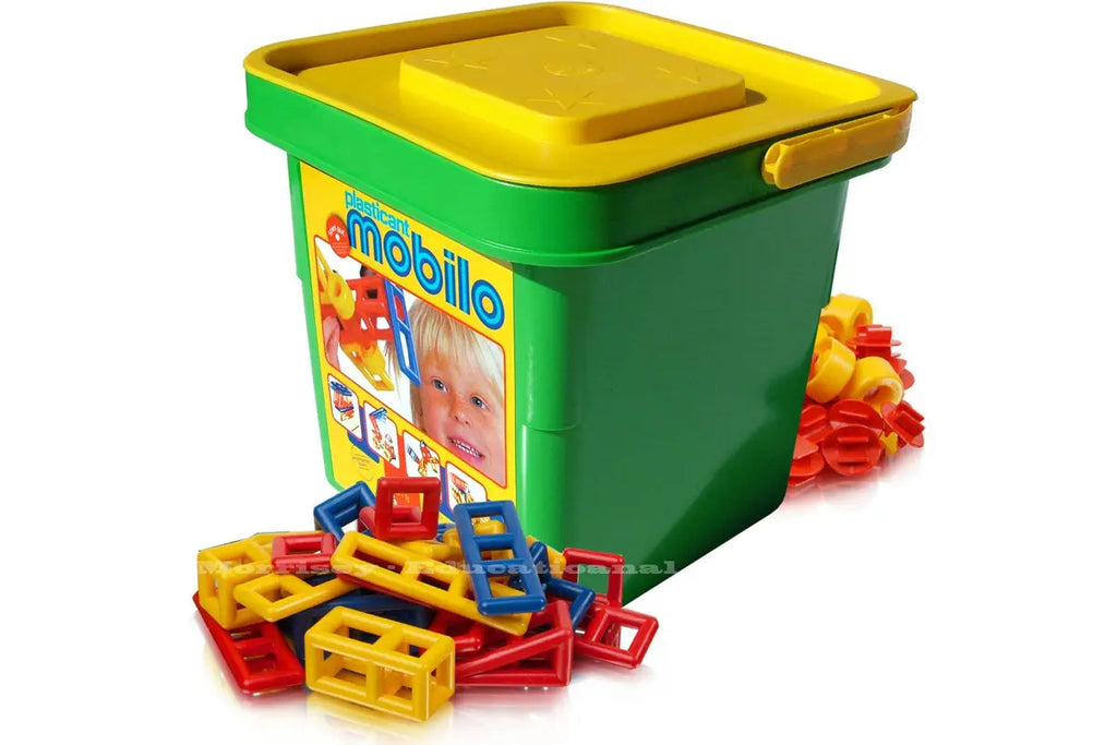 Mobilo Standard Bucket With 104 Pieces for Unlimited Creative Play