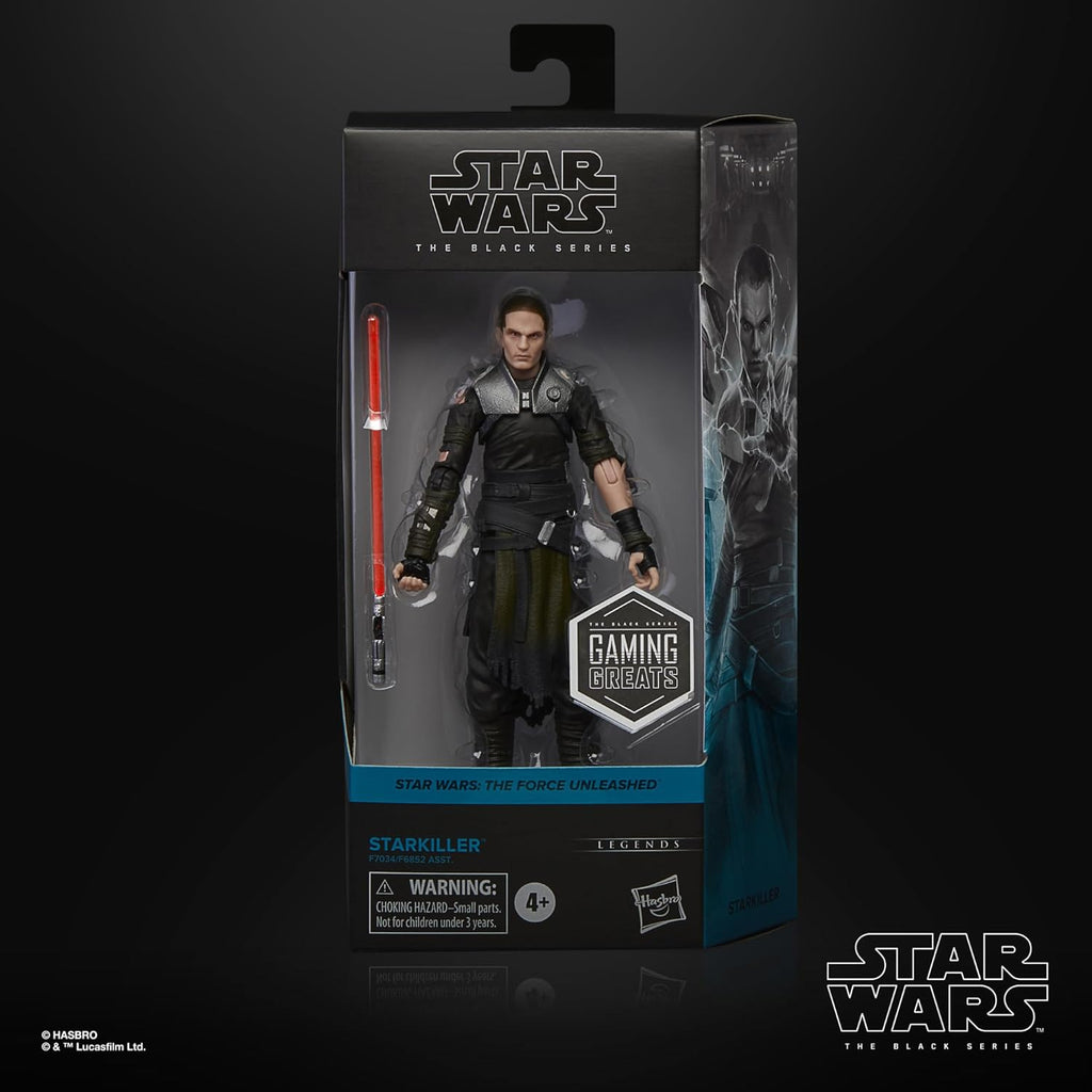 Star Wars - The Black Series Starkiller, Star Wars: The Force Unleashed Collectible 6-Inch Action Figure - on clearance