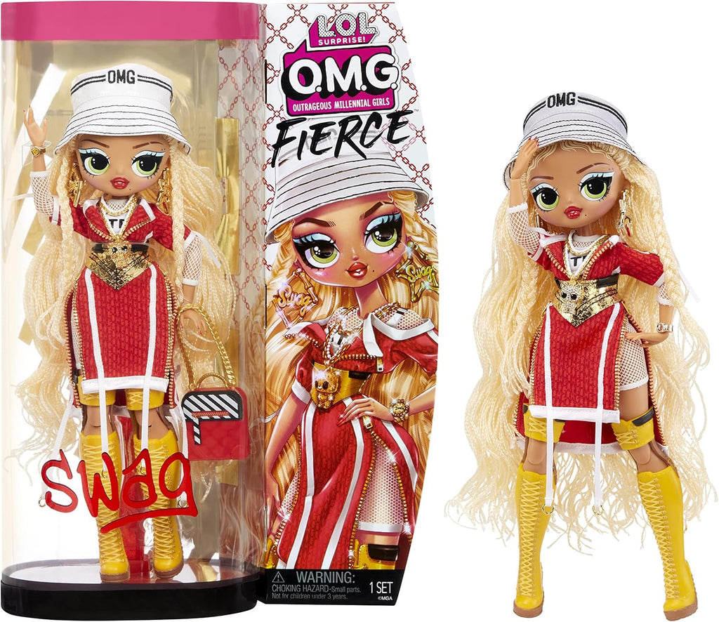 LOL Surprise OMG Fierce Swag Fashion Doll with 15 Surprises Including Outfits and Accessories