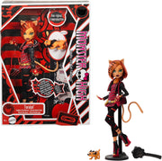 Monster High - Boo-riginal Creeproduction Doll - TORALEI Collectible Reproduction with Doll Stand, Diary, and Pet Saber-Tooth Tiger Sweet Fangs
