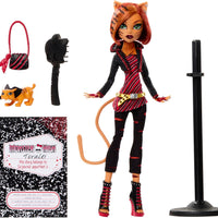 Monster High - Boo-riginal Creeproduction Doll - TORALEI Collectible Reproduction with Doll Stand, Diary, and Pet Saber-Tooth Tiger Sweet Fangs