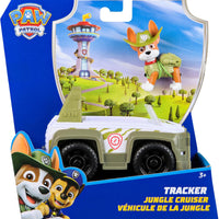PAW PATROL - Tracker Jungle Cruiser & Tracker Pup - NEW version