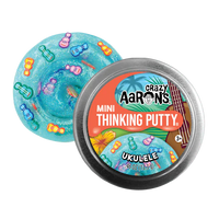 Crazy Aaron's Thinking Putty - UKELELE mini tin - on Clearance