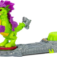 Akedo -Ninja Bosses - VENOM CLAW - 3" Tall Battling Action Figure with 360˚ Tail Whip and Claw Attack Spin Action